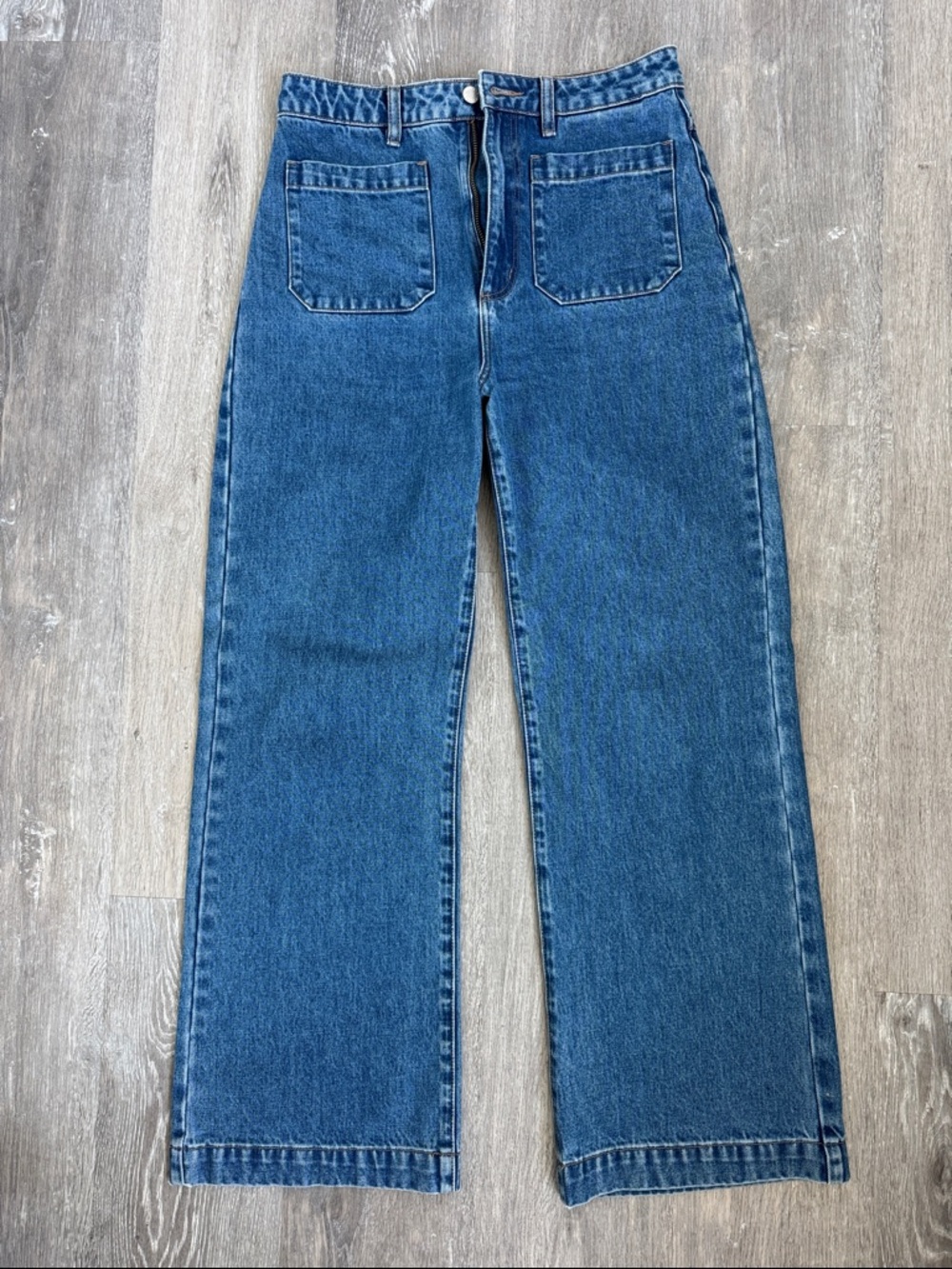 ROLLA'S High Rise Wide Leg Jeans